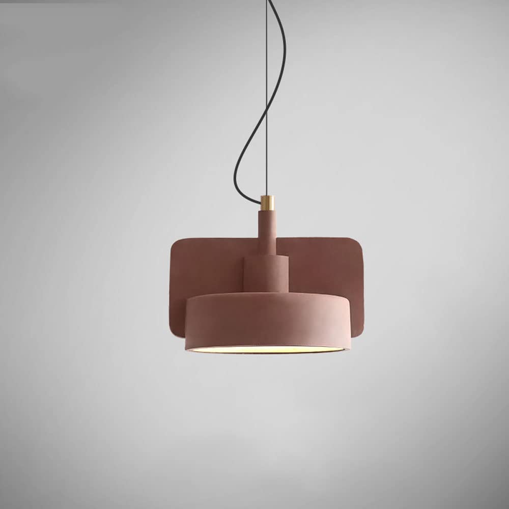 Abat-Jour en béton E27 style ciment industriel pour loft chic - 8