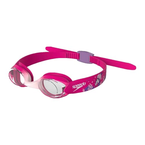 Speedo Unisex Kids Infant Illusion Swimming Goggles, Pink, One Size