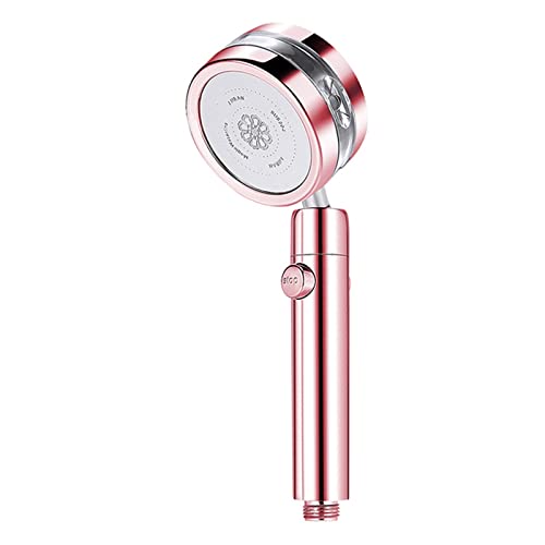 Pomme de douche secouante rotative rose pour un spa relaxant à la maison