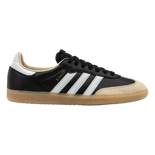 Image of adidas Samba OG Men's Shoes, Core Black /Cloud White /Gum, Size 11.5