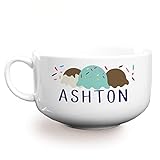 GiftsForYouNow Personalized Scoop Ice Cream Bowl