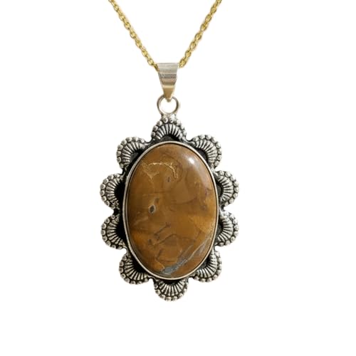 Pendentif quartz morion véritable et sa chaîne d'exception de 45cm LKBEADS
