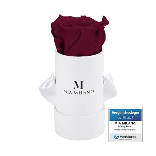 Mia Milano Infinity Rosen 3 Jahre haltbar I Rosenbox mit echten Rosen...