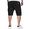 ZOXOZ Men's Cargo Shorts Casual Cotton Multi Pocket Shorts for Summer Chino Short with Classic Pockets for Daily Outfits and Home Comfort Black 3XL #1