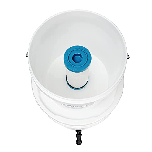 Outback Water - Emergency Water Filtration System - 5 Gallon Bucket Water Filter - Portable - Gravity-Fed Nano Purification System - For Potable Clean Drinking Water - Filters 20-24 Gal/Day #TOP2