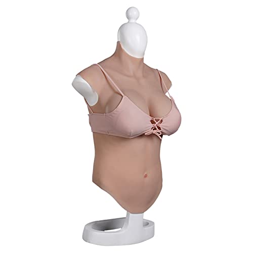 FSJY Pechos de Silicona con Forma de Pecho, prótesis de Pecho Falsas para Crossdresser transgénero Drag Queen Mastectomía,E,XL Cover