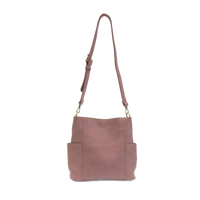 Image of Joy Susan Side-Pocket Bucket Bag: Kayleigh Crossbody