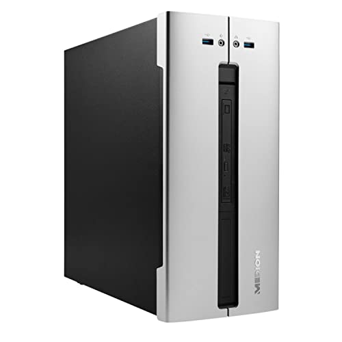 MEDION E60004 Desktop PC (Intel Core i5-9400, 8GB DDR4 RAM, 1TB HDD, WLAN, Win 10 Home)