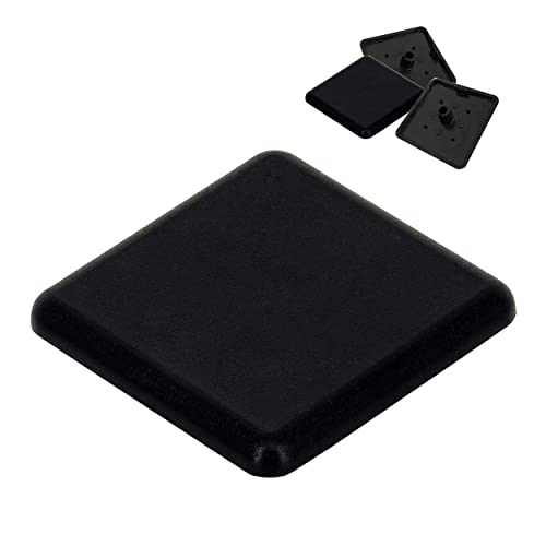 SCHMIDT systemprofile 10x Abdeckkappe 40x40mm Aluprofil Kappe Profil Endkappe Profilabdeckkappe Kunststoff schwarz Cover