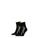 PUMA Herren Performance Train Quarter 2P Sportsocken, Black, 43-46 (2er Pack)