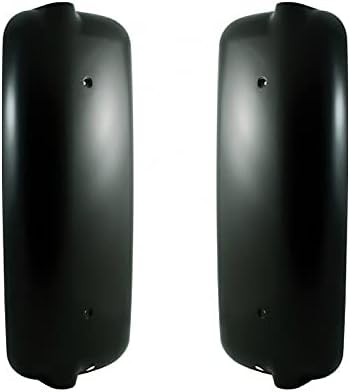 TORQUE Juego de fundas de espejo de repuesto para 1996-2004 Freightliner Century semi camiones, cubierta negra para conductor, lado izquierdo, LHD,