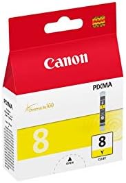 Canon CLI-8 Ink Cartridge, Yellow - in Retail Packaging