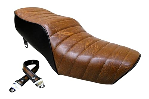 Amazon | GN125 茶皮 タックロールシート / GN125 GN125H GN125
