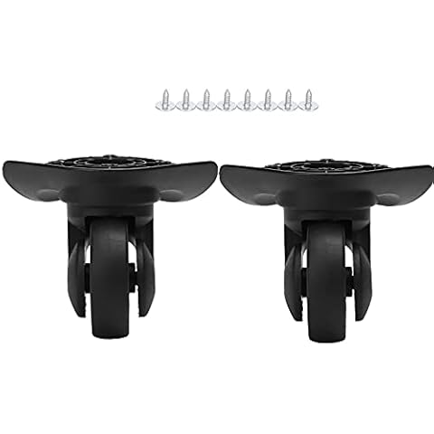 Heaveant Luggage Wheel, 2 Pcs A52 Mute Single Row Wheel Universal Suitcase Wheel Outdoor Luggage Casters Replacement Cover