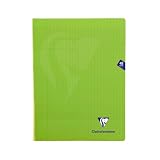 Clairefontaine 353311AMZC - Lote de 3 cuadernos con grapas Mimesys (24 x 32 cm, color verde