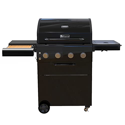 Sahara - Bbq A450 Performer– Cuatro Quemadores + Hornillo Lateral En Oferta Sahara Bbq A450 Performer? Cuatro Quemadores + Hornillo Lateral