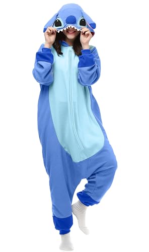 LABULA Unisex Adult Onesie Animal Pajamas Halloween Cosplay Sleepwear