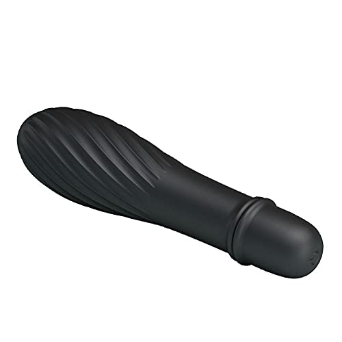 PRETTY LOVE SOLOMON - Mini Vibrador Em Silicone Com Relevo E 10 Modos De Vibração 12,2 X 2,9 Cm Pret