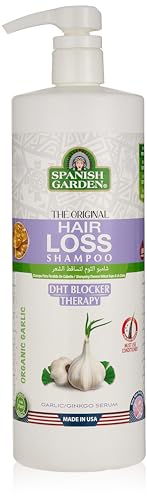 Spanish Garden Original Garlic Hair Loss Shampoo 946Ml, 2 Pound (Pack of 1), White