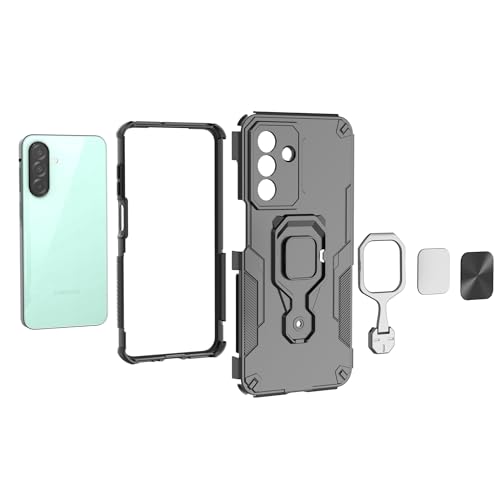 Coque Samsung A26 5G rose antichoc de 6,7 pouces avec support intégré - 6