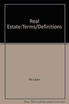 Paperback Real Estate Terms and Definitions Book