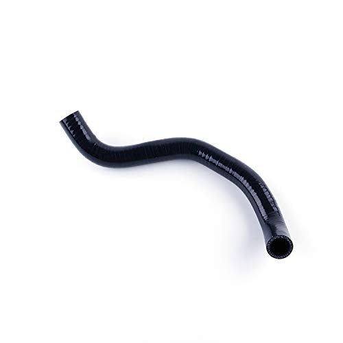 Kit de manguera de refrigerante de radiador de silicona para manguera de radiador Yamaha R1 YZF-R1 YZF-R1 YZFR1 YZFR1 (negro)