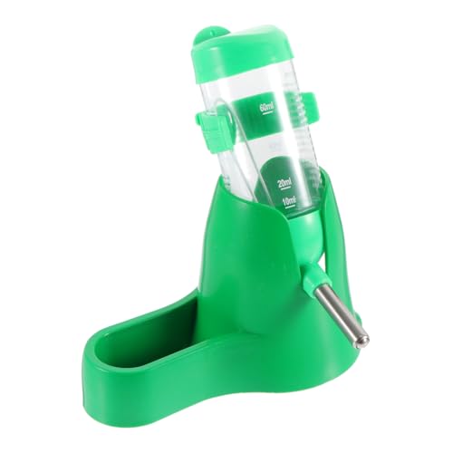GRIRIW Botella De Agua para Hámster Soporte Bebedero Multifuncional para Pequeños Animales Botella De Alimentación para Roedores