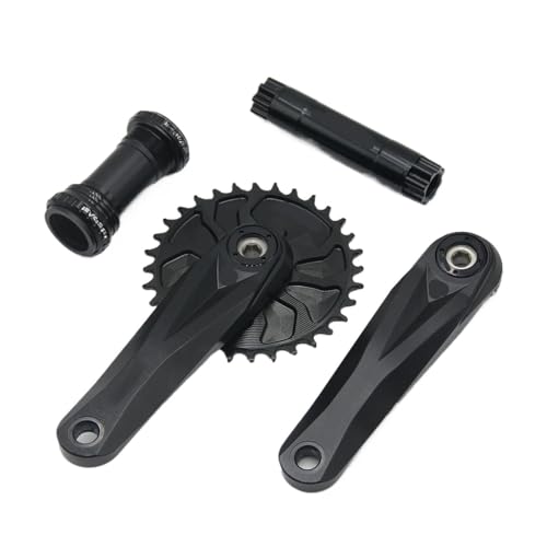 ���]�� 29 �~�����[�g���N�����N�Z�b�g 160 165 170 �~�����[�g�� R-SPEC �g���C������o�C�N�N�����N�X�s���h��(ES Black 32t BB,170mm)