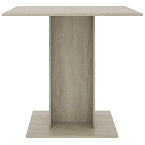 Table à manger en chêne Sonoma 80x80 cm peu encombrante - 4