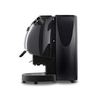 Didiesse Frog Macchina da Caffè a Cialde – Frog Revolution Nero Lucido per Caffè Espresso a Casa e in Ufficio, Design simpatico e colorato, per Tutti gli Ambienti, Basso Consumo 650W (Nero Lucido)