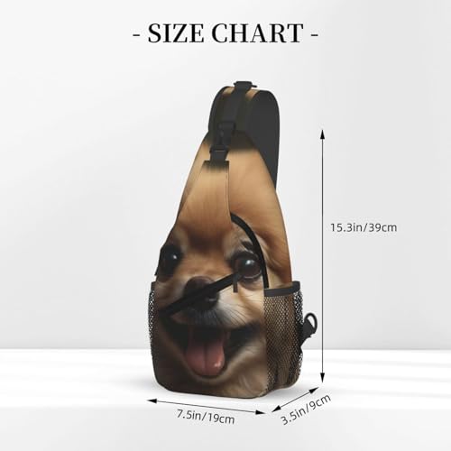 Mochila tipo bandolera pequeña para hiking unisex miniatura 3