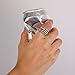 Elegant 18K Gold Plated Stackable Rings for Women - Non Tarnish Tri Color Rings Set, Perfect for Everyday Wear Ring Band, Mixed Metal Rings Stack Interlocking Ring with Hoops (Tri-Color, Size 8.0-8.5)