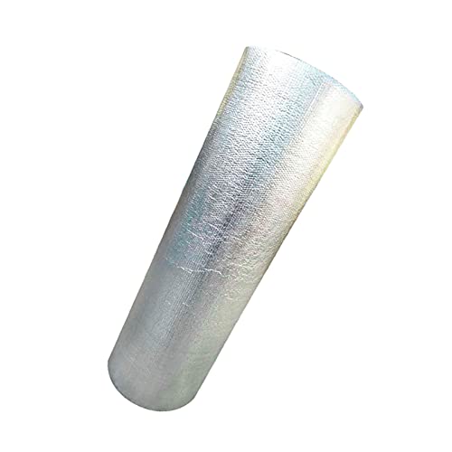 Barrière radiante en feuille d'aluminium autocollante double couche isolante