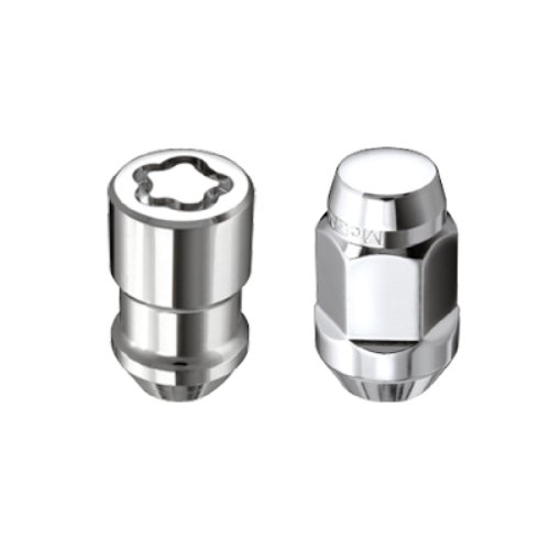 Tuercas McGard 84550 con acabado en cromo brillante antirrayaduras 2