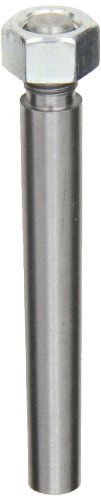 Steel Externally Threaded Taper Pin With Hex Nut, Plain Finish, Standard Tolerance, #7 Pin Size, 3/8