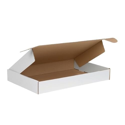 Ucanpack Corrugated Mailer Box 50 Pcs, White (Kraft Inside) Boxes