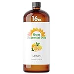 Sun Essential Oils - Lemon Essential Oil 16 oz for Cleaning, Diffuser, Humidifier & Aromatherapy Body Massage, Lemon Fragrance Scent for Home Candle Making