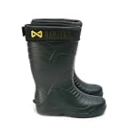 Navitas LITE Insulated Welly Boots - Carp Fishing Outdoor Camping Footwear (Green, One Size, UK Footwear Size System, Adult, Men, Numeric, Medium, 10)
