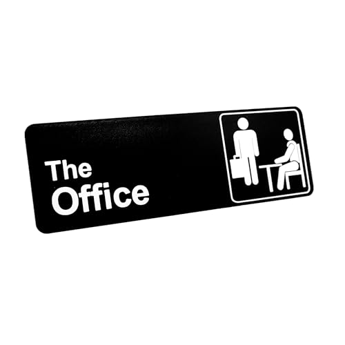 SIGNKRAFT3D The Office Sign Dunder Mifflin Jim Halpert Personalised Office Sign TV Show Inspired Gift (The Office Normal (18CM))