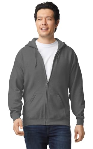 Veste polaire heavy blend zippée et sweat à capuche homme et femme
