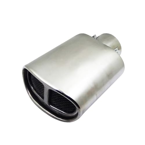 Tuyau d'échappement voiture 63mm avec silencieux universel de rechange