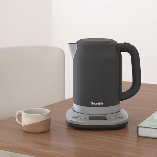 GoveeLife-Smart-Electric-Kettle-Temperature-Control-WiFi-Electric-Tea-Kettle-with-Alexa-Control-1500W-Rapid-Boil-2H-Keep-Warm-17L-BPA-Free-Stainless-Steel-Water-Boiler-for-Tea-Coffee-Oatmeal GoveeLife Smart Electric Kettle Temperature Control WiFi Electric Tea Kettle with Alexa Control 1500W Rapid Boil 2H Keep Warm 17L BPA Free Stainless Steel Water Boiler for Tea Coffee Oatmeal
