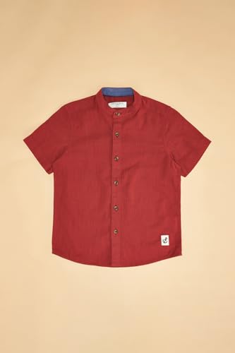 Image of Pantaloons Junior Boy's Cotton Regular Fit Shirt