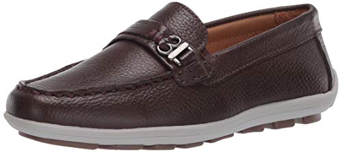 Image of Driver Club USA Kids' Kids Boys /Girls Genuine Leather Driving Loafer with Rope Anchor Detail