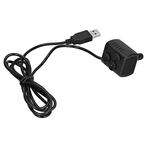 Hyuduo Mini Bomba Sumergible, Motor sin Escobillas DC 5V, Caudal de Agua 160L/H para Acuarios y Fuentes