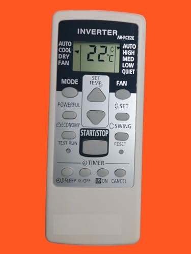 Image of Sanavya 113B AR-RCE2E AC Remote Control with Display Light (Old Remote Exactly Same Remote Will Only Work) Compatible for O General AC Remote with Backlight O General Ac 113B AR-RCE2E