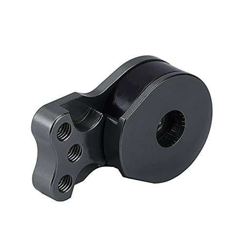 Djx Aluminum 25T Servo Saver 3 Holes Adjustable Hi-Torque Servo Horn For 1/8 1/10 Remote Control Car Boat (Titanium) #TOP6