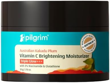 Pilgrim Vitamin C Face Moisturizer with 3% Niacinamide & Glutathione - 50g