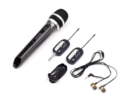 VocoPro SingAndHear-Trio - Sistema inalámbrico todo en uno con micrófono y receptor intrauditivo miniatura 1