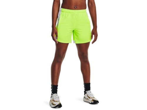 Short de basketball femme Baseline Under Armour anti-frottement pour jouer sans gêne